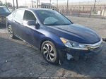 2017 Honda Accord Ex-l Dark Blue vin: 1HGCR2F90HA227894