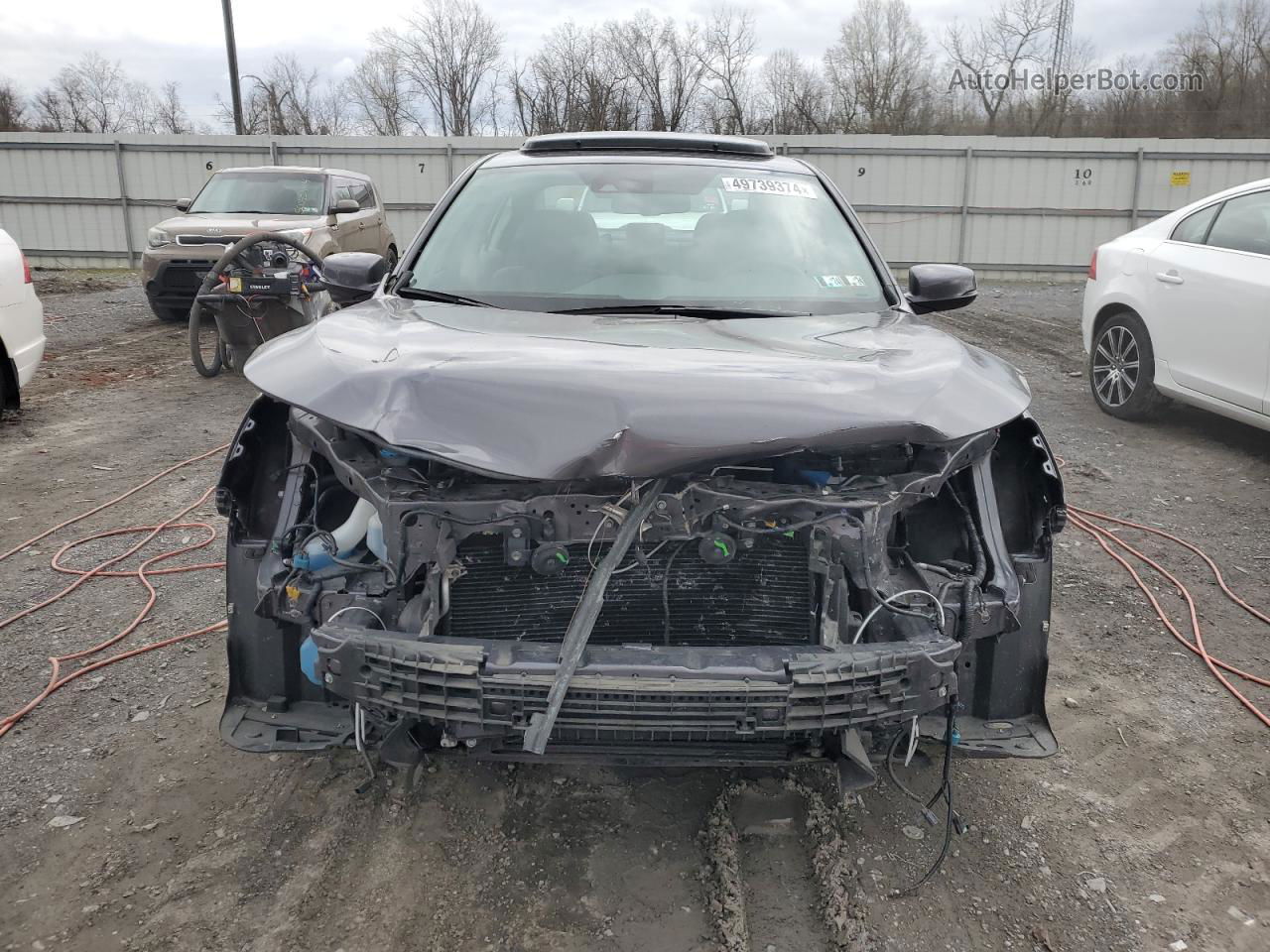 2016 Honda Accord Exl Charcoal vin: 1HGCR2F91GA134039