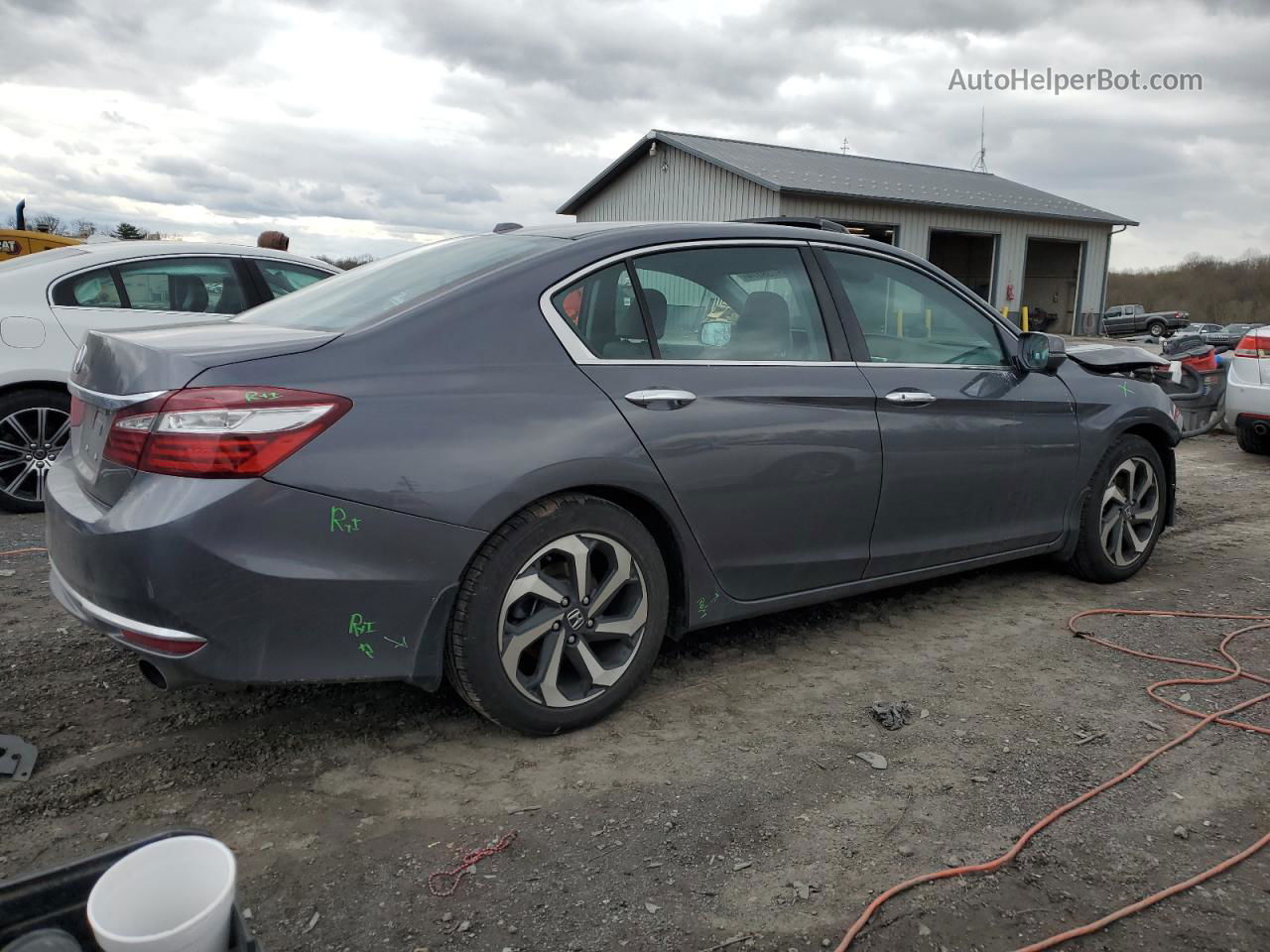 2016 Honda Accord Exl Charcoal vin: 1HGCR2F91GA134039