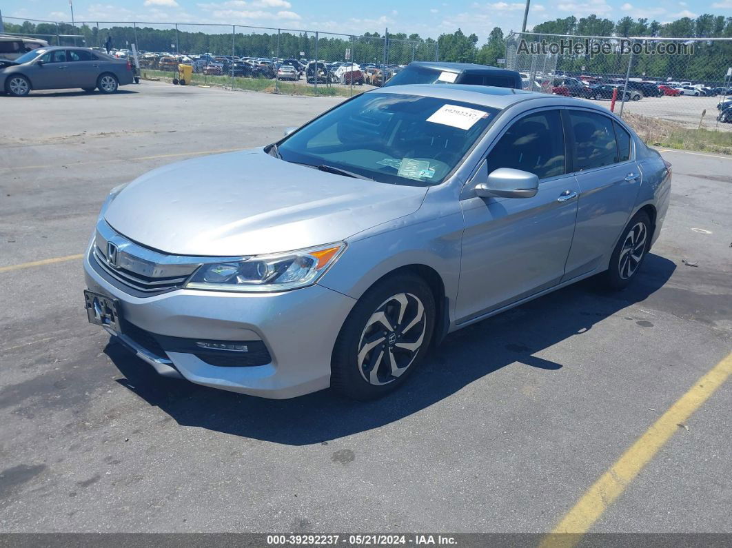 2017 Honda Accord Ex-l Silver vin: 1HGCR2F93HA003891