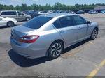 2017 Honda Accord Ex-l Silver vin: 1HGCR2F93HA003891