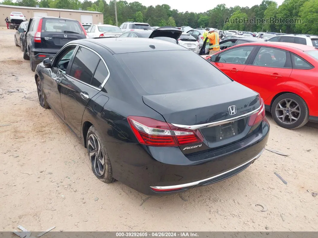 2016 Honda Accord Ex-l Черный vin: 1HGCR2F95GA176374