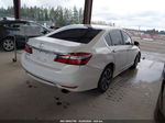 2016 Honda Accord Ex-l White vin: 1HGCR2F96GA000806