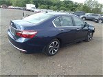 2017 Honda Accord Sedan Ex-l Темно-синий vin: 1HGCR2F97HA066427