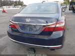 2016 Honda Accord Ex-l Blue vin: 1HGCR2F99GA039860