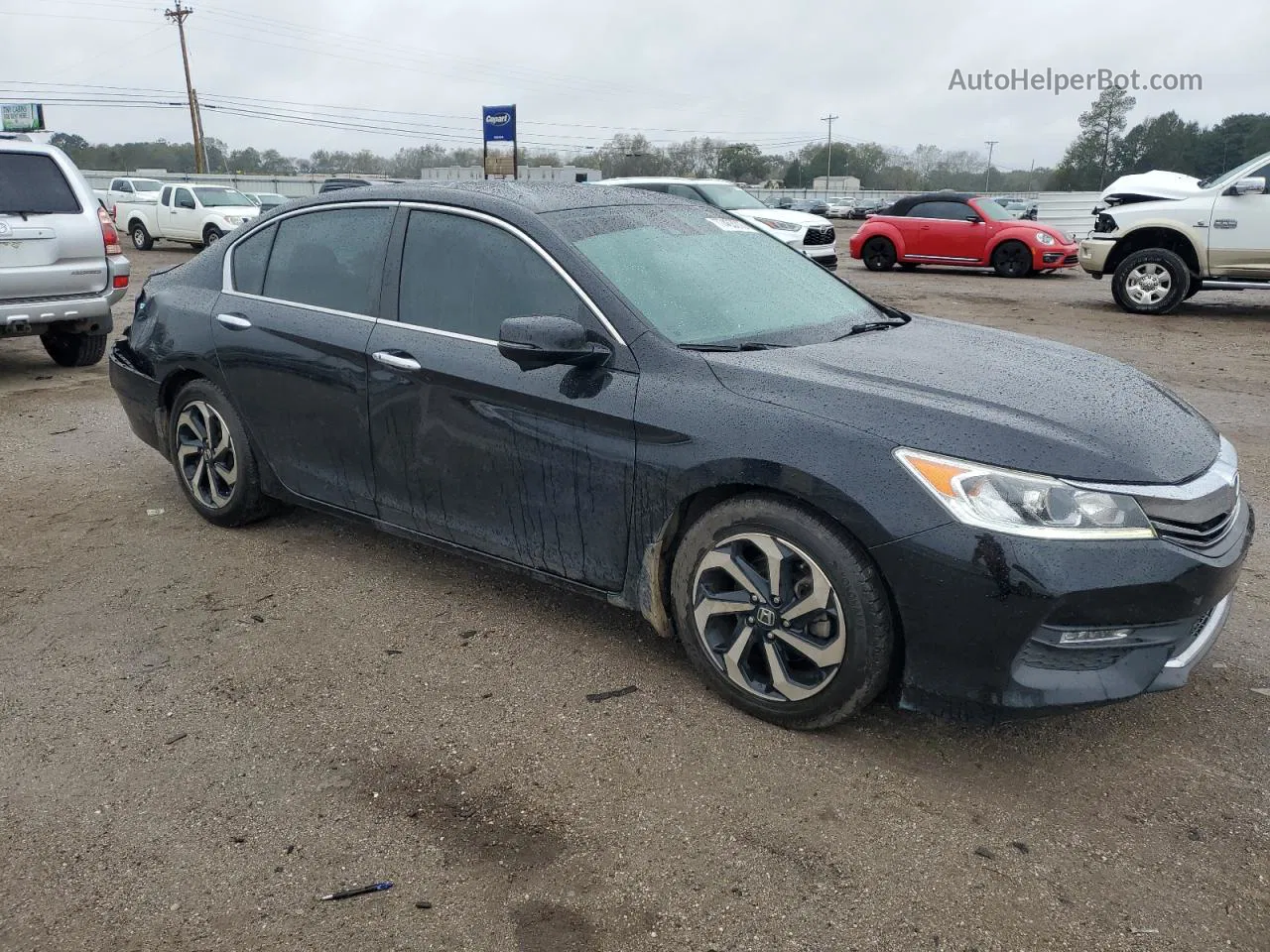 2017 Honda Accord Exl Black vin: 1HGCR2F99HA107124