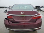 2017 Honda Accord Exl Burgundy vin: 1HGCR2F9XHA082637