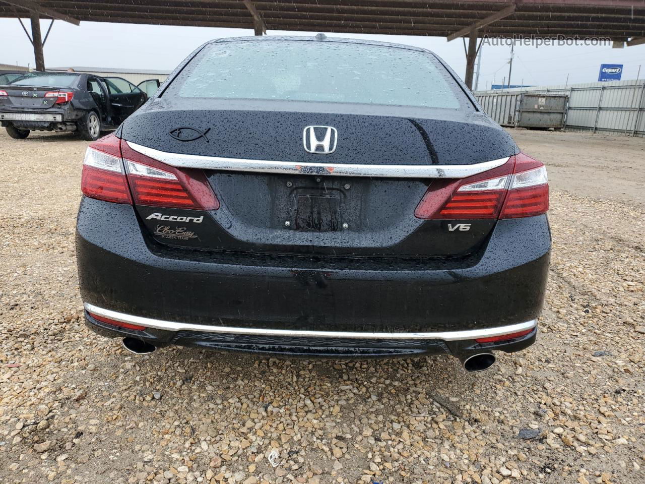 2016 Honda Accord Exl Black vin: 1HGCR3F01GA008710