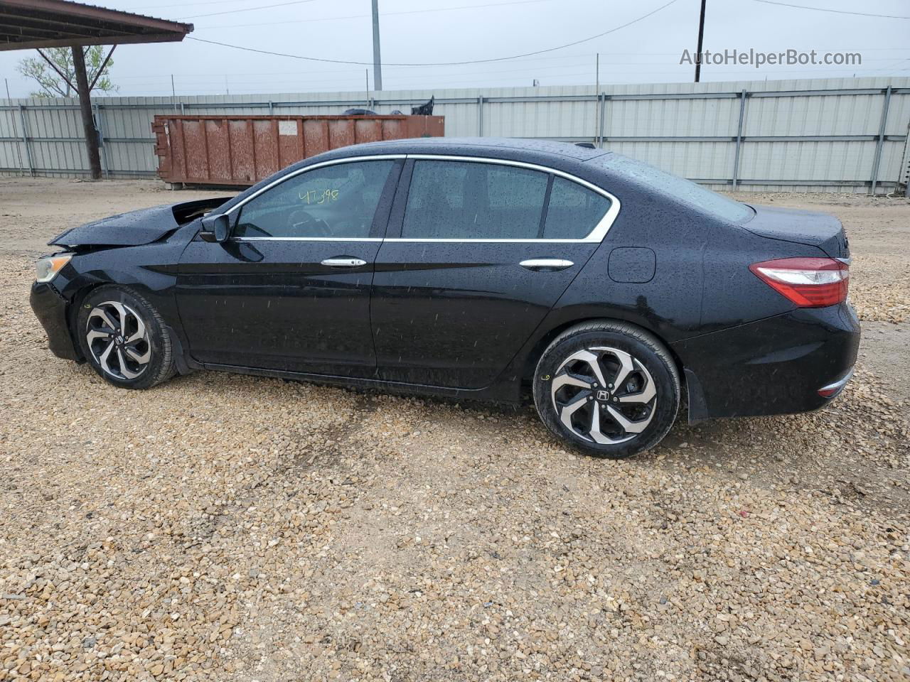 2016 Honda Accord Exl Black vin: 1HGCR3F01GA008710