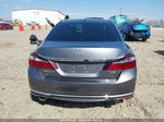 2017 Honda Accord Ex-l V6 Gray vin: 1HGCR3F08HA019611