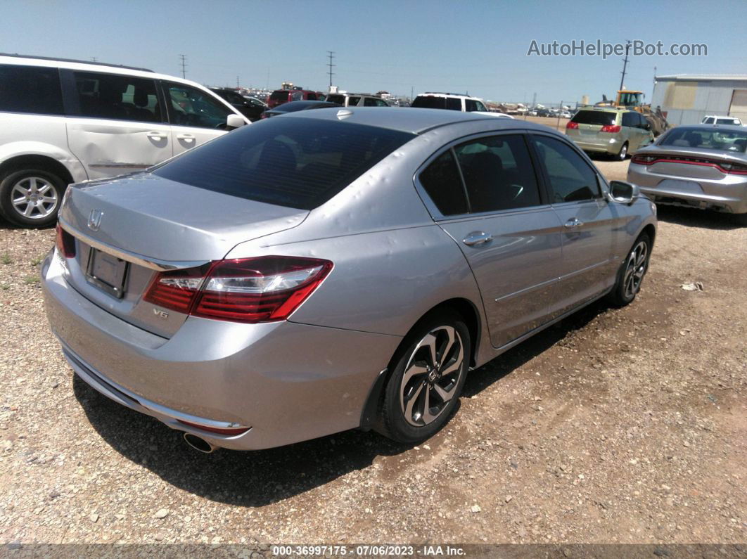 2017 Honda Accord Sedan Ex-l V6 Gray vin: 1HGCR3F0XHA023644