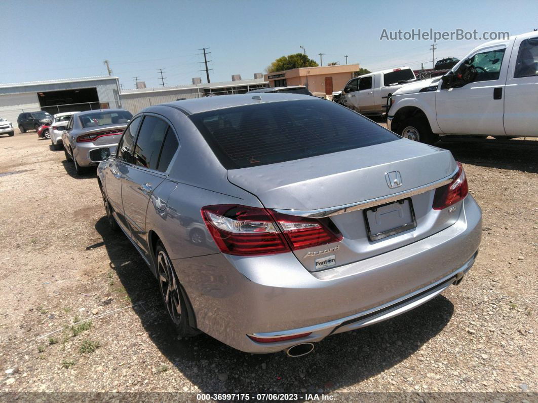 2017 Honda Accord Sedan Ex-l V6 Gray vin: 1HGCR3F0XHA023644