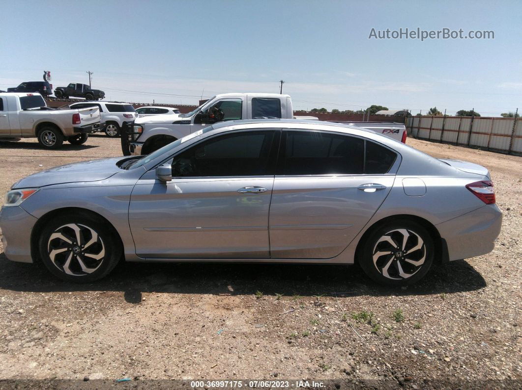 2017 Honda Accord Sedan Ex-l V6 Gray vin: 1HGCR3F0XHA023644