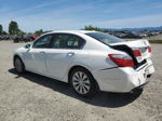 2014 Honda Accord Exl White vin: 1HGCR3F80EA017658