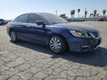 2014 Honda Accord Exl Blue vin: 1HGCR3F80EA019507