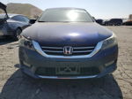 2014 Honda Accord Exl Blue vin: 1HGCR3F80EA019507