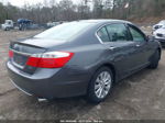 2014 Honda Accord Ex-l V-6 Gray vin: 1HGCR3F80EA034248