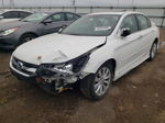 2014 Honda Accord Exl White vin: 1HGCR3F80EA038932