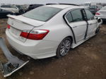 2014 Honda Accord Exl White vin: 1HGCR3F80EA038932