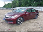 2017 Honda Accord Ex-l V6 Burgundy vin: 1HGCR3F80HA013680