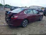 2017 Honda Accord Ex-l V6 Burgundy vin: 1HGCR3F80HA013680