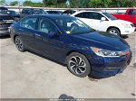 2017 Honda Accord Ex-l V6 Blue vin: 1HGCR3F80HA020693