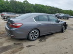 2017 Honda Accord Exl Gray vin: 1HGCR3F80HA031905