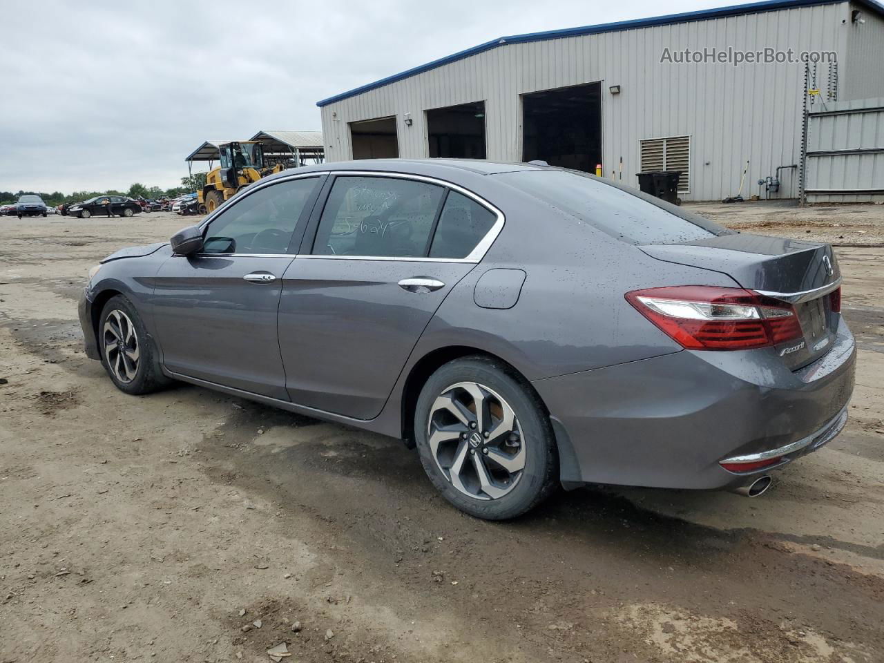 2017 Honda Accord Exl Gray vin: 1HGCR3F80HA031905