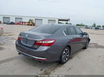 2017 Honda Accord Ex-l V6 Gray vin: 1HGCR3F80HA038370