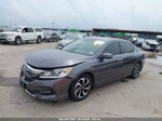 2017 Honda Accord Ex-l V6 Gray vin: 1HGCR3F80HA038370