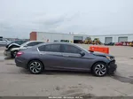 2017 Honda Accord Ex-l V6 Gray vin: 1HGCR3F80HA038370