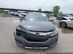 2017 Honda Accord Ex-l V6 Gray vin: 1HGCR3F80HA038370