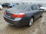 2014 Honda Accord Exl Gray vin: 1HGCR3F81EA033898