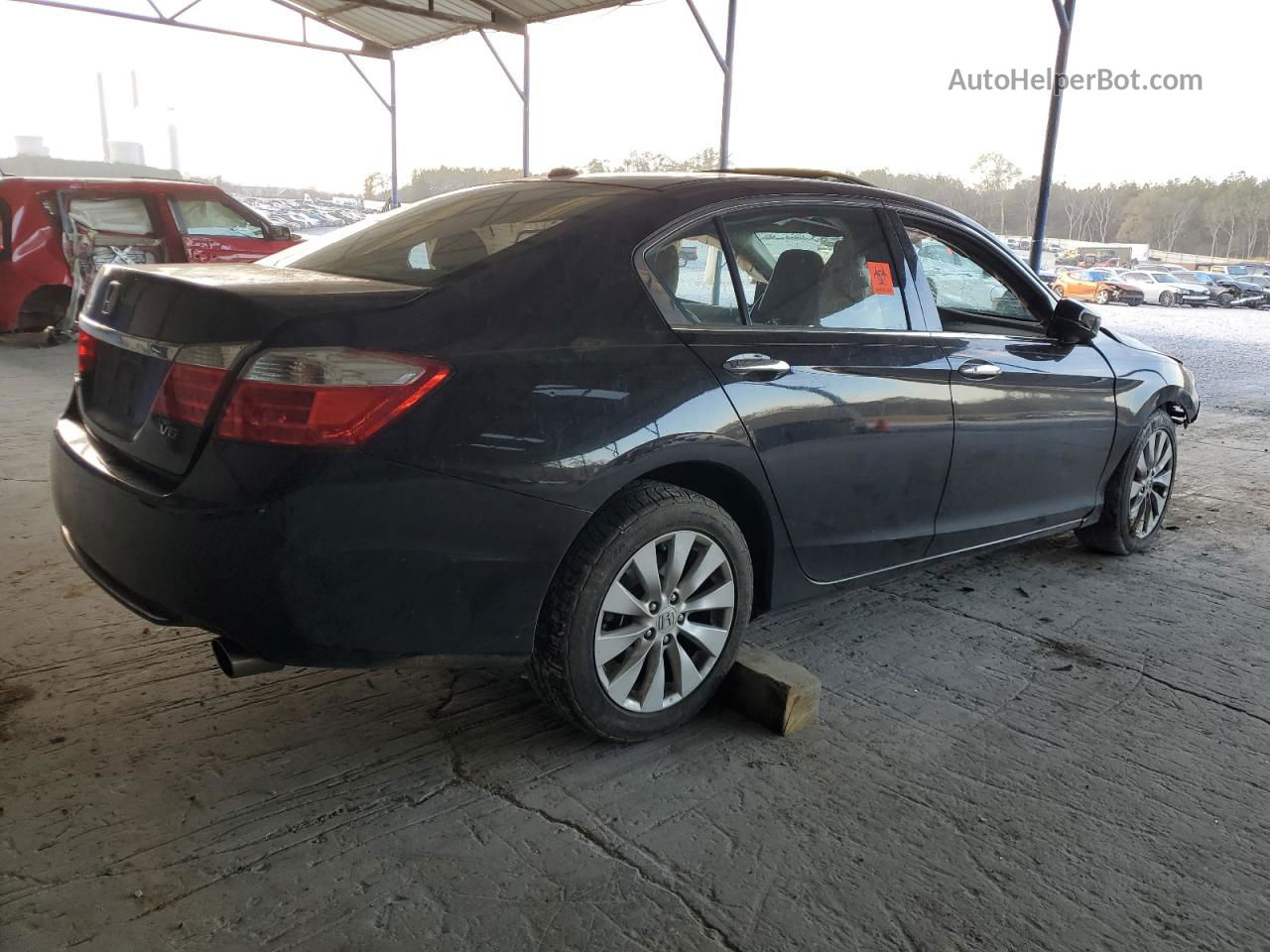 2015 Honda Accord Exl Black vin: 1HGCR3F81FA001812