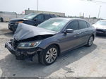 2015 Honda Accord Ex-l V-6 Gray vin: 1HGCR3F81FA025401