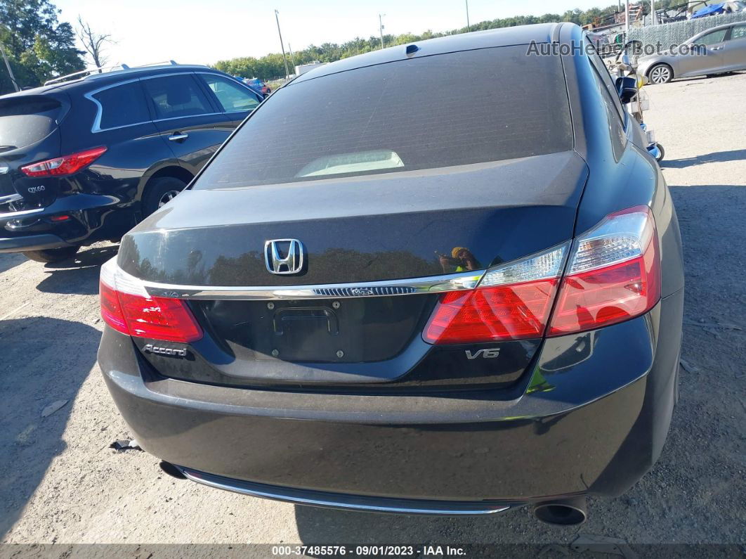 2015 Honda Accord Ex-l V-6 Черный vin: 1HGCR3F81FA025897