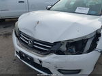 2015 Honda Accord Ex-l V-6 White vin: 1HGCR3F81FA027486