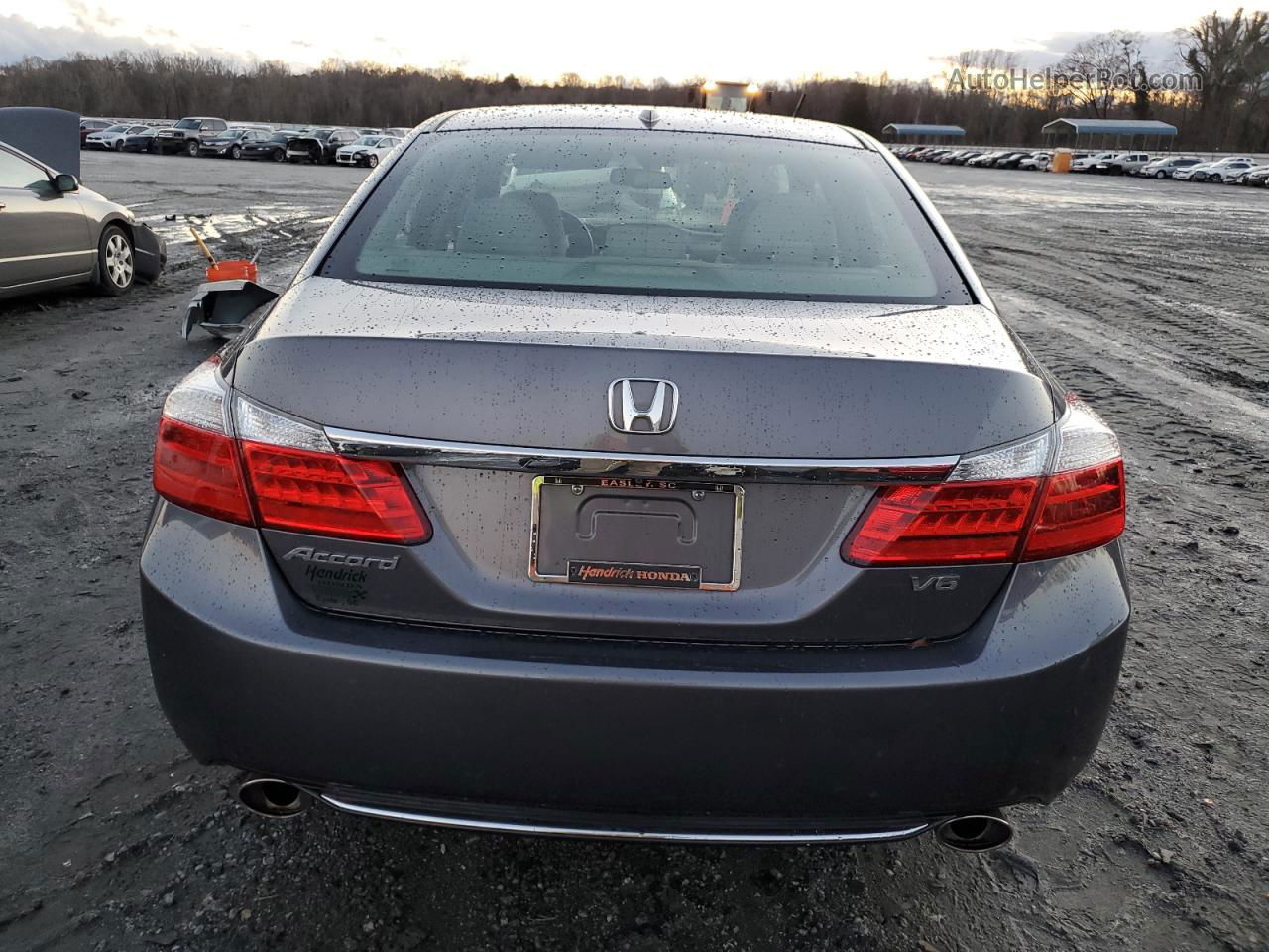 2014 Honda Accord Exl Серебряный vin: 1HGCR3F82EA014423