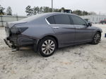 2014 Honda Accord Exl Серый vin: 1HGCR3F82EA021419