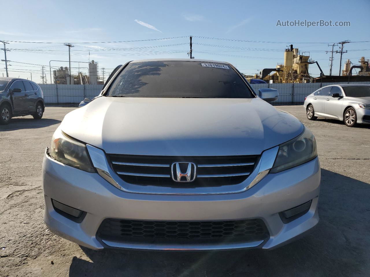 2014 Honda Accord Exl Silver vin: 1HGCR3F82EA034008