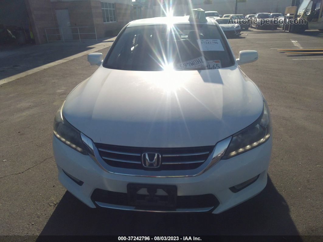 2015 Honda Accord Sedan Ex-l Белый vin: 1HGCR3F82FA001124