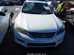 2015 Honda Accord Ex-l V-6 White vin: 1HGCR3F82FA006453