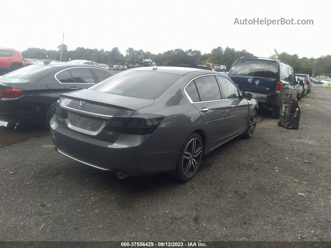 2015 Honda Accord Sedan Ex-l Gray vin: 1HGCR3F82FA032664