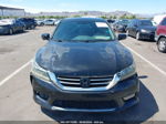 2014 Honda Accord Ex-l V-6 Black vin: 1HGCR3F83EA005620