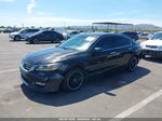 2014 Honda Accord Ex-l V-6 Black vin: 1HGCR3F83EA005620