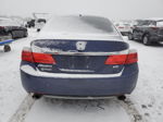 2014 Honda Accord Exl Blue vin: 1HGCR3F83EA015354