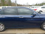 2014 Honda Accord Ex-l V-6 Blue vin: 1HGCR3F83EA017489