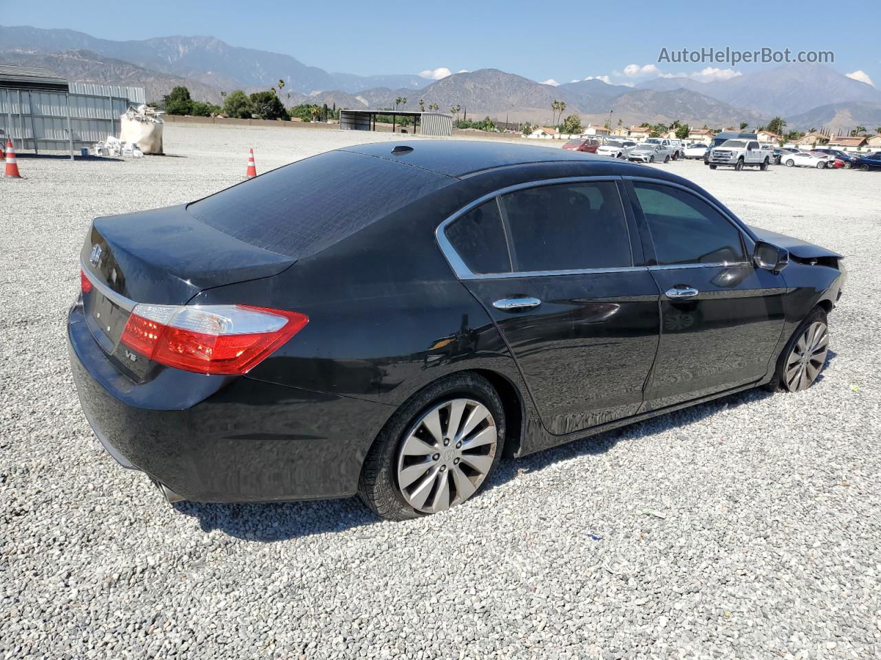 2014 Honda Accord Exl Black vin: 1HGCR3F83EA024930