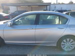 2014 Honda Accord Ex-l V-6 Silver vin: 1HGCR3F83EA033725