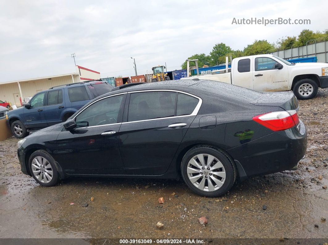 2014 Honda Accord Ex-l V-6 Gray vin: 1HGCR3F83EA037516